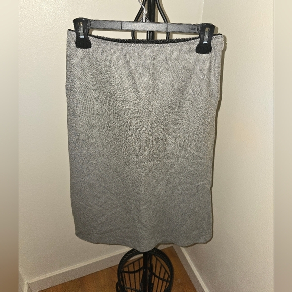 Gap Elegant Gray Wool Women's Skirt Sz 2 EUC - Picture 5 of 8